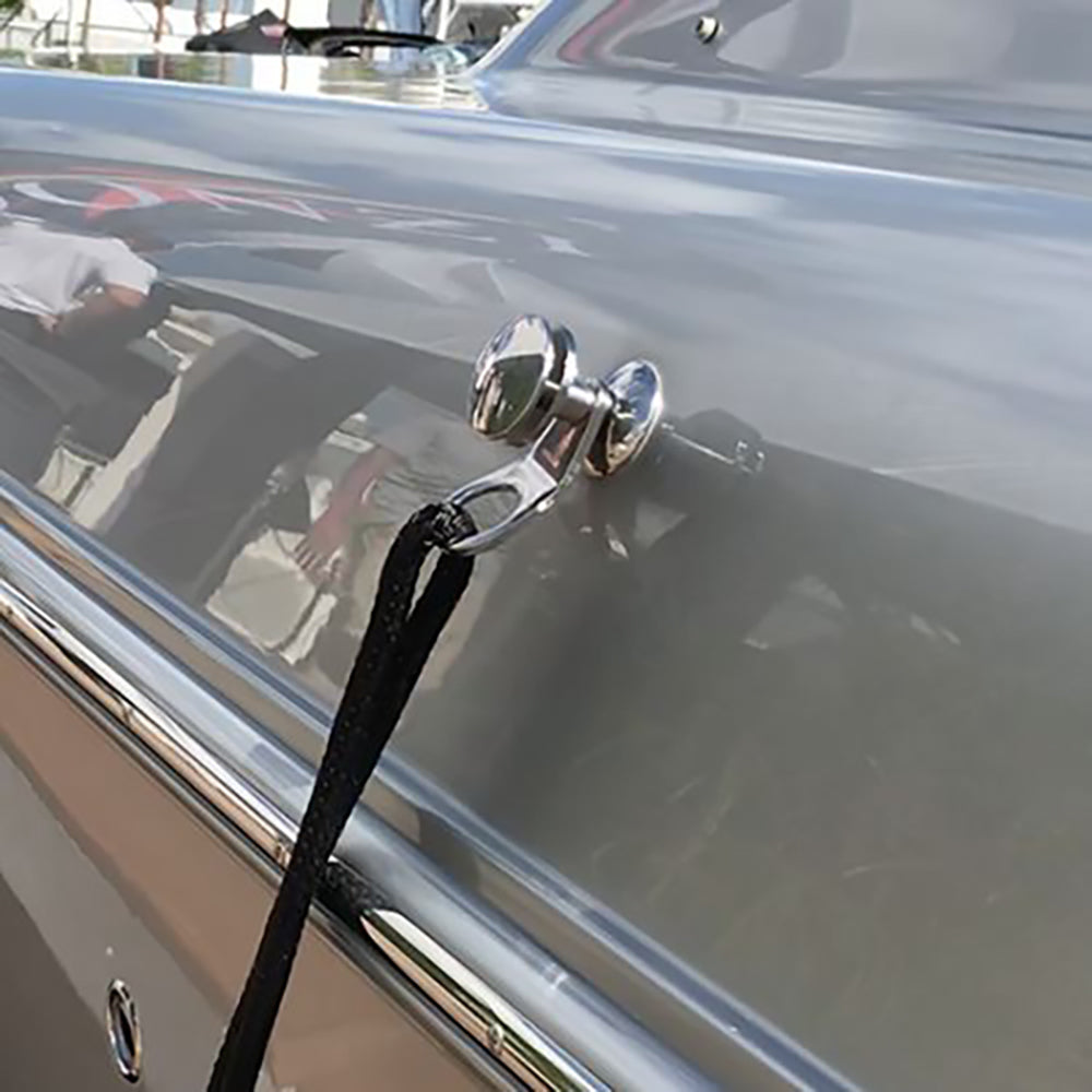 TACO Marine Quick Release Fender Lock hook and clamp for securing boat fenders, durable marine-grade hardware.