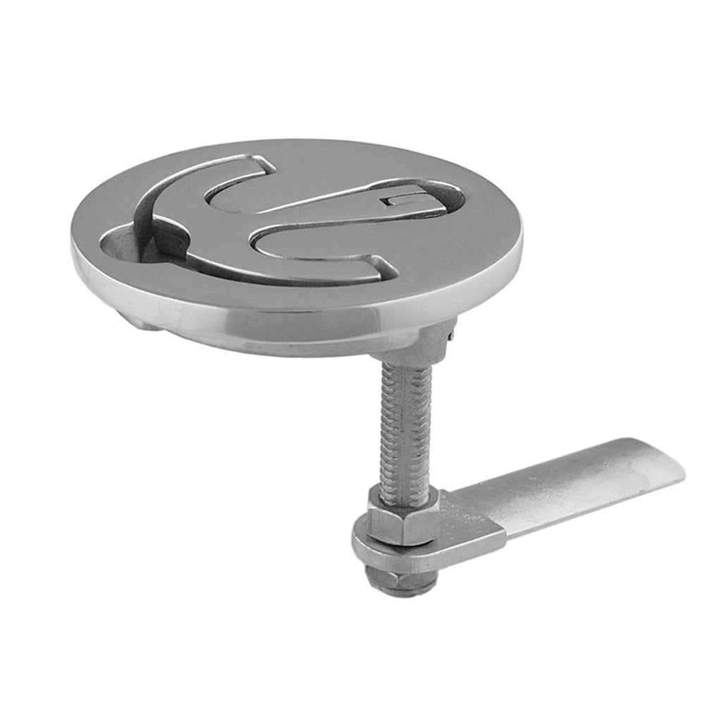 Poignée de levage TACO Latch-tite - Ronde de 2,5 po - Acier inoxydable