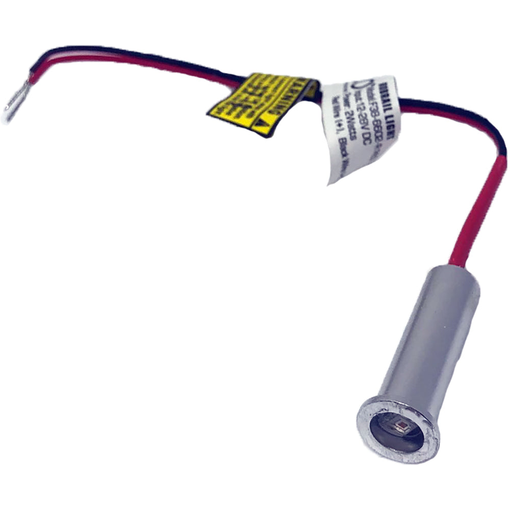 TACO Marine Red Replacement LED Navigation Lights for Rub Rail, compatible with F38-6602-1, F38-6602-2, F38-6800D, F38-6810B models.