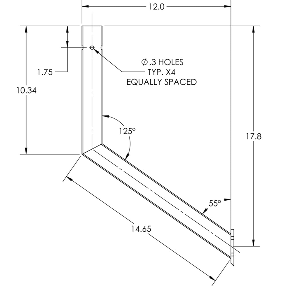 Stainless steel TACO Marine table pedestal column for boats, durable marine-grade support for tables and surfaces.