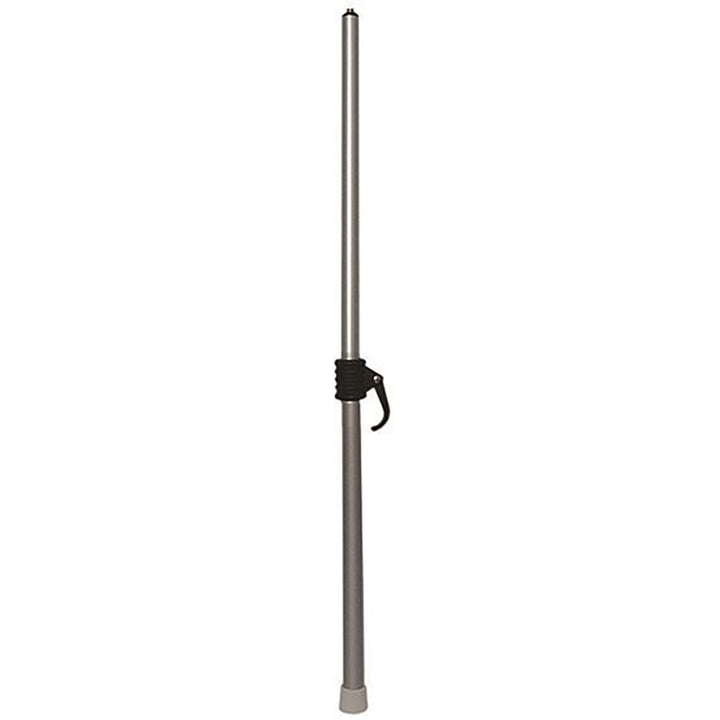 TACO Marine aluminum support pole with snap-on end for winter covers, adjustable 24 to 45.5 inches length on a boat.