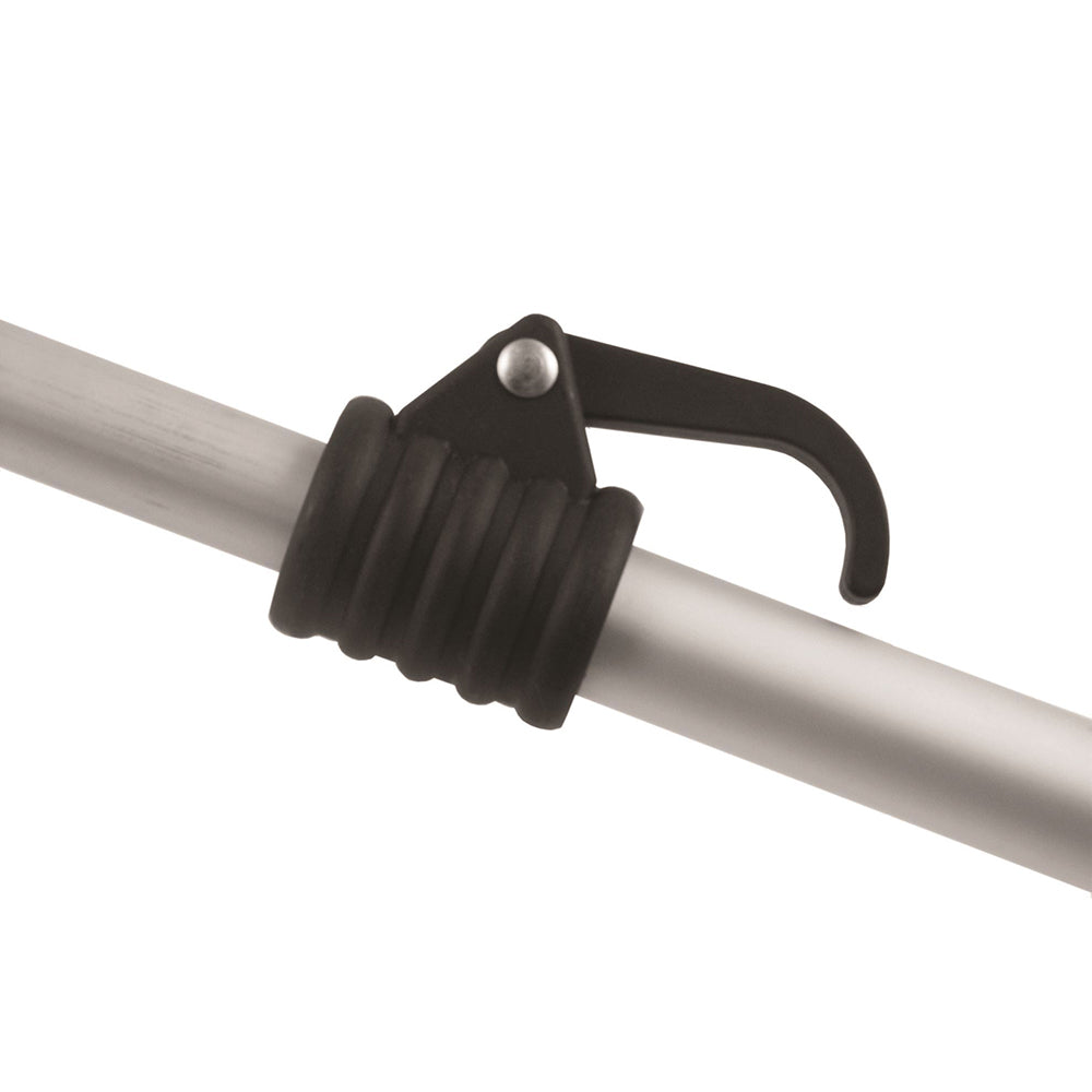TACO Marine aluminum support pole with snap-on end for winter covers, adjustable from 24 to 45.5 inches, for boat protection.