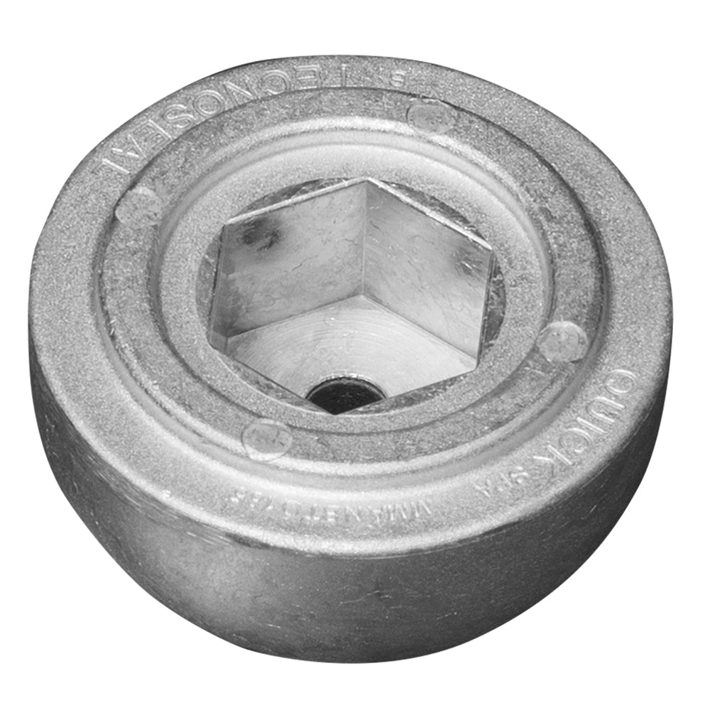 Tecnoseal Quick Zinc Propeller Nut Anode Kit for BTQ185 Bow Thrusters, durable zinc anodes for marine propulsion systems