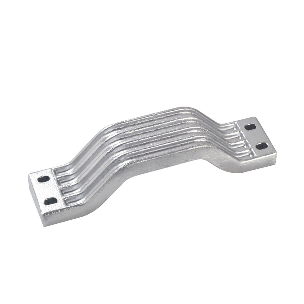 Tecnoseal aluminum transom bar anode for Yamaha boats, designed to prevent corrosion and protect the hull.