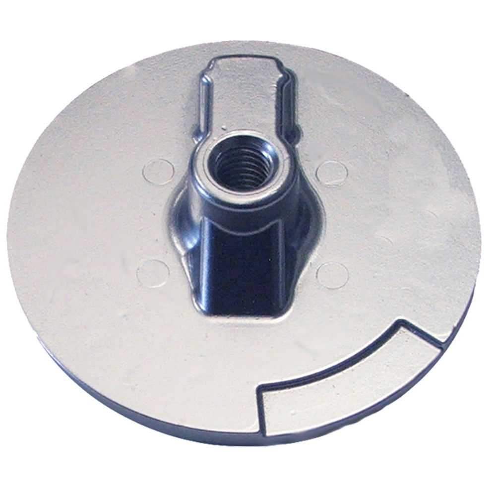 Anode de plaque de garniture Tecnoseal - Zinc plat Mercury Alpha f/Engines