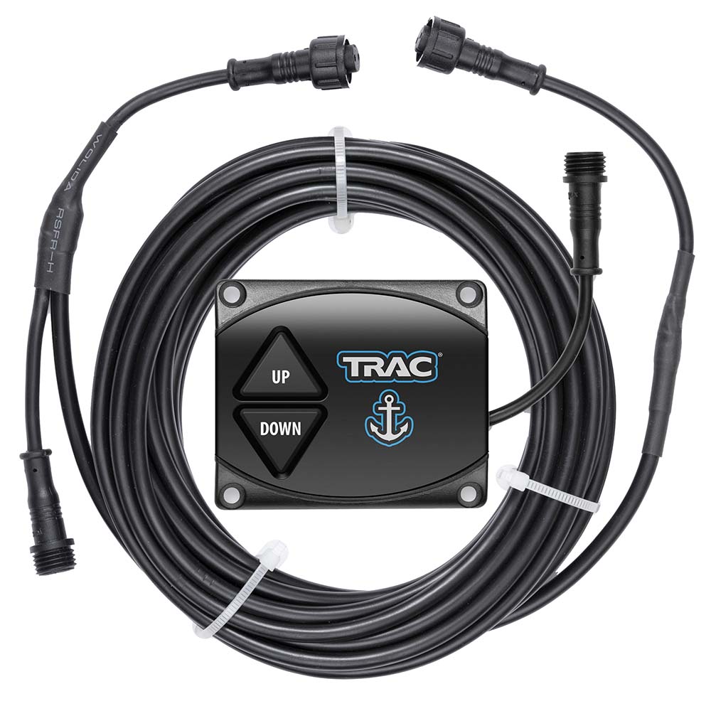 TRAC Outdoors wired second switch for G3 Anchor Winch, windlass accessory for boat anchor winch control.