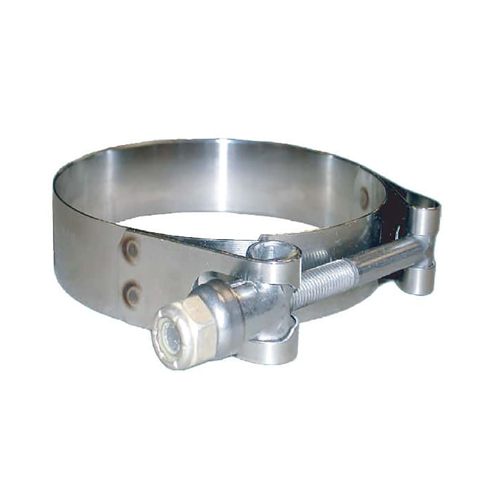 Collier de serrage en T Trident Marine en acier inoxydable 316 - Bande 3/4 po - Plage de serrage 2,78 à 3,09 po - Paquet de 10