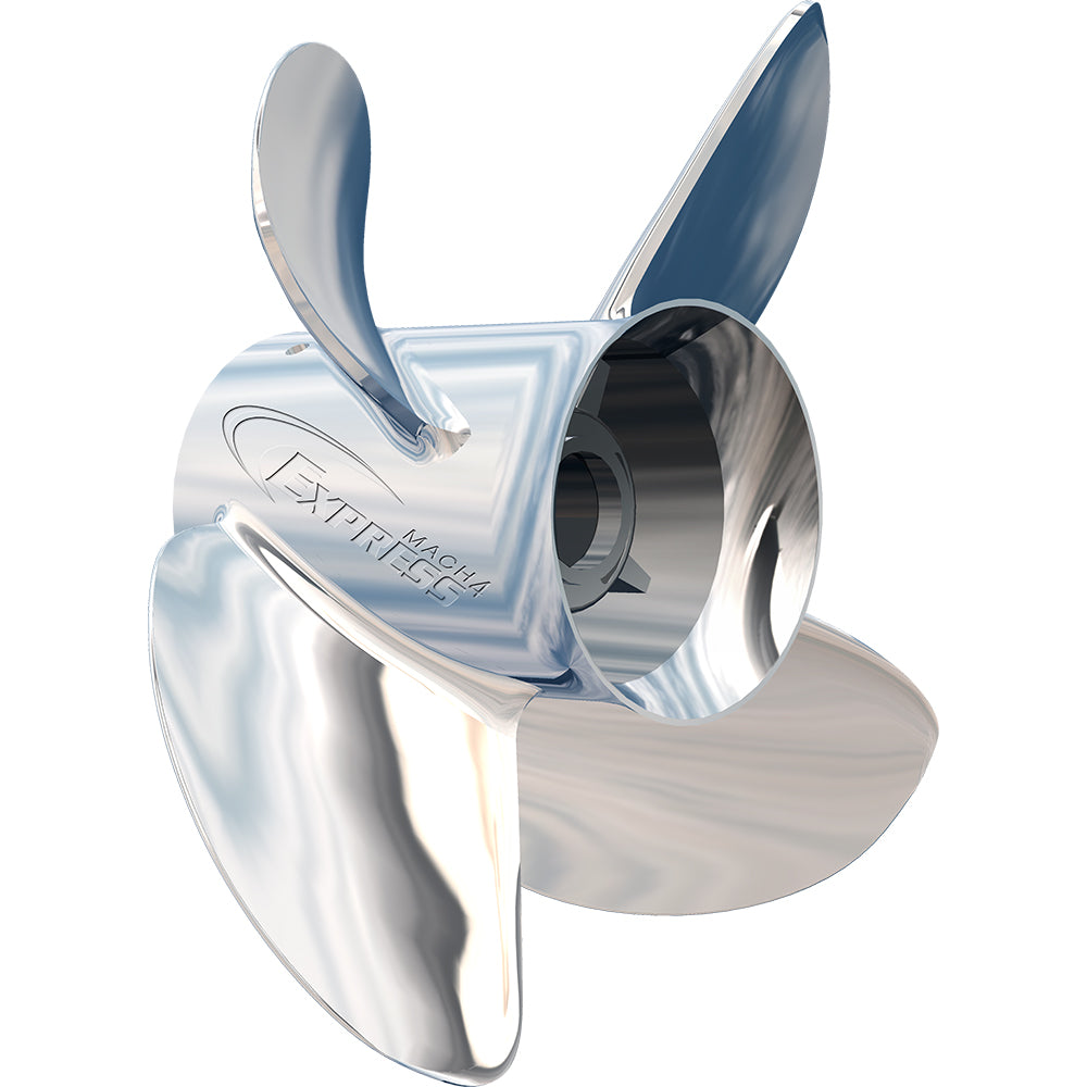 Turning Point Express Mach4 - Hélice en acier inoxydable à droite - EX-1513-4 - 4 pales - 15,3" x 13 pas