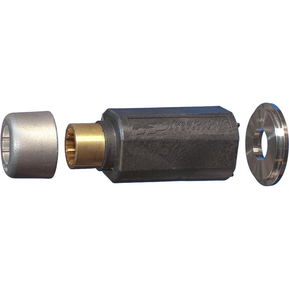 Turning Point Propellers Hub Kit #502 with propellers for RC aircraft, featuring durable construction and precise fit.