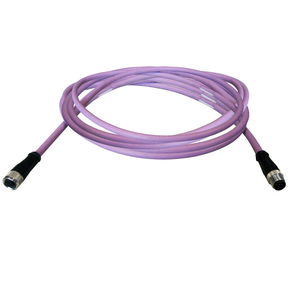 UFlex Power A CAN-10 network connection cable for engine controls, 32.8 inches long, by Uflex USA, with connector ends visible.