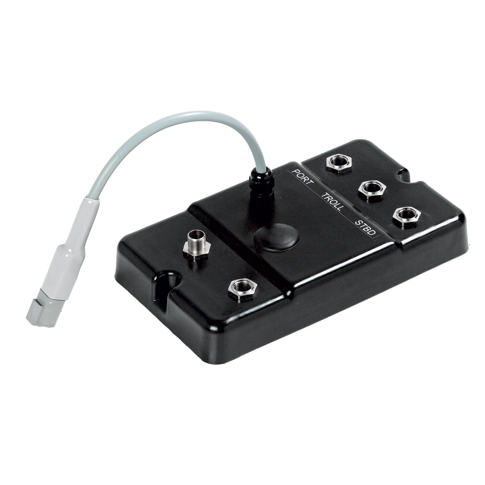 UFlex Power A Electronic Shift Unit for engine controls, branded Uflex USA, with digital interface and control buttons.