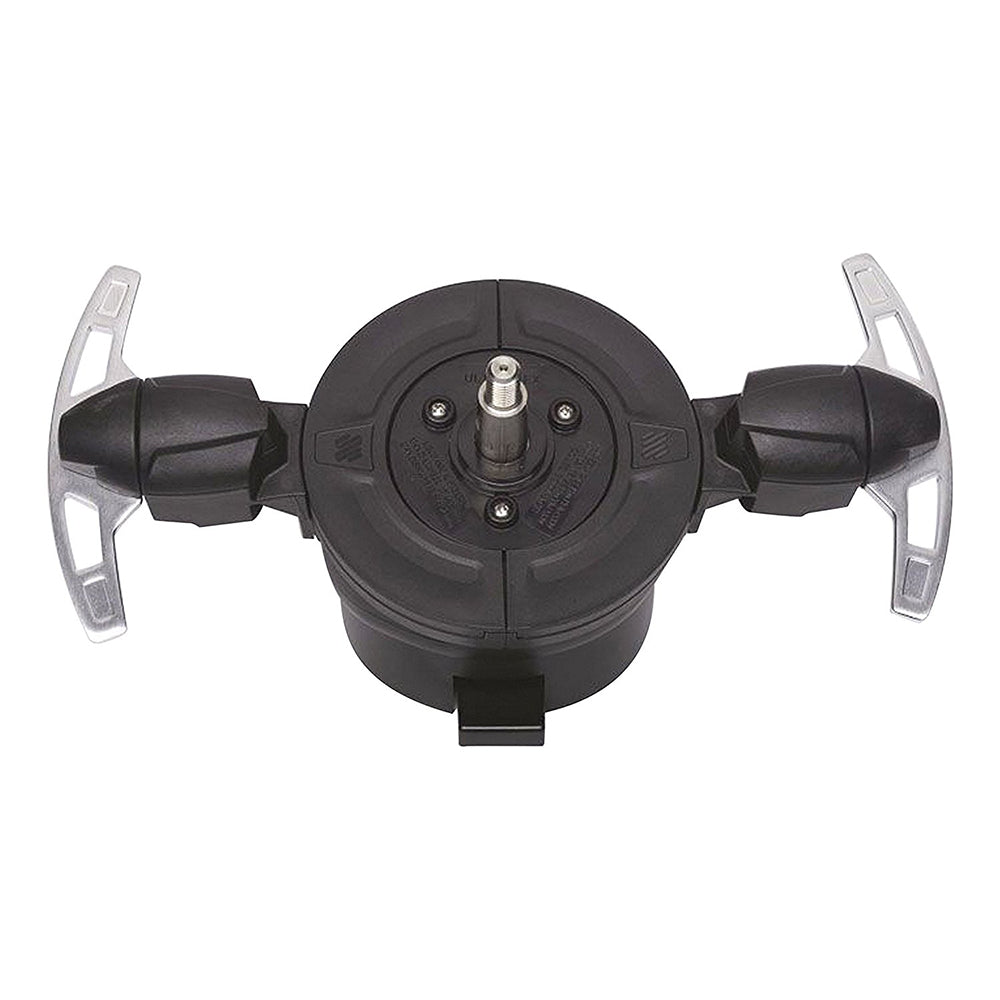 Uflex USA double paddle trim system switch with dual paddles and control accessories for boat steering.
