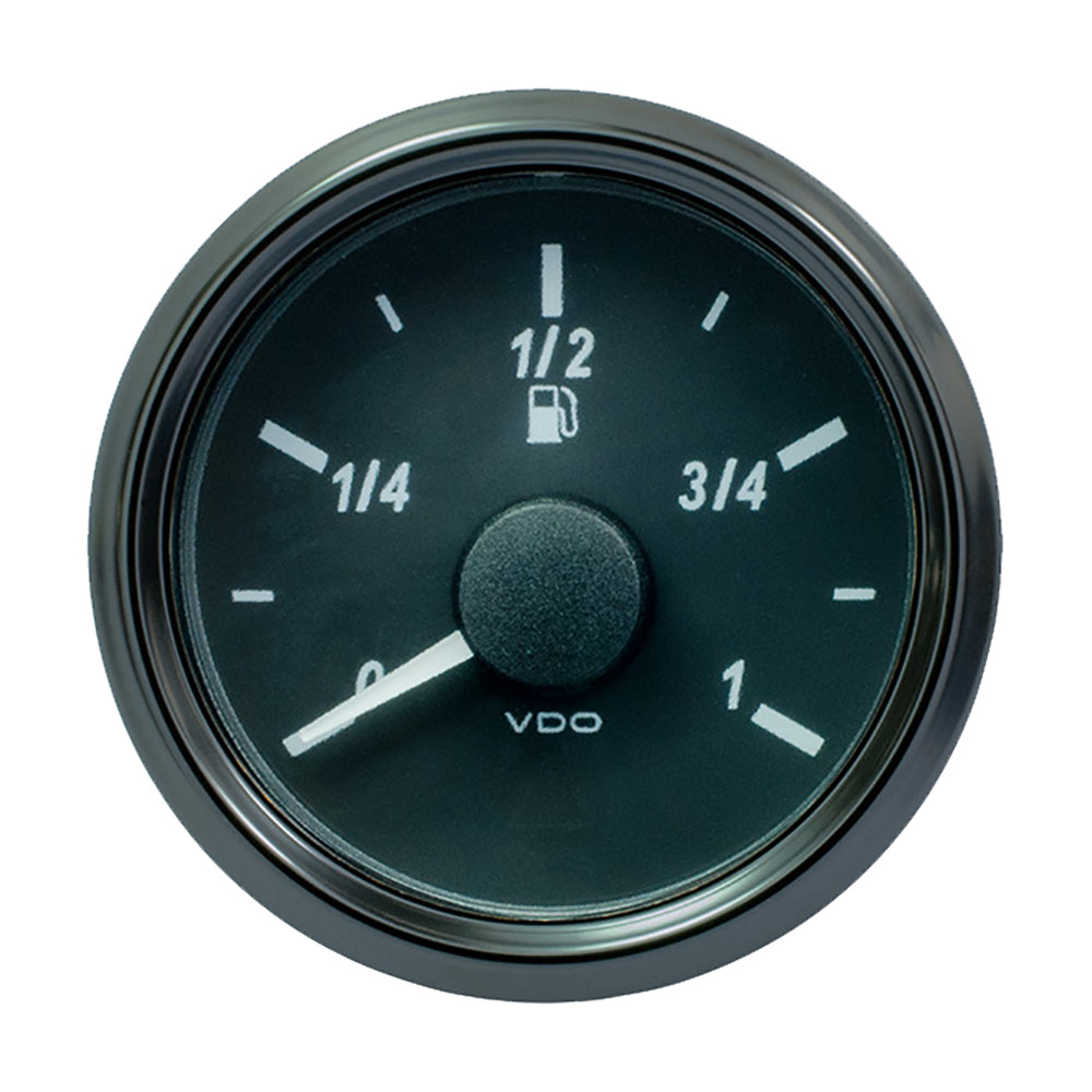 Jauge de niveau de carburant VDO SingleViu 52 mm (2-1/16") - Euro - 3-180 ohms