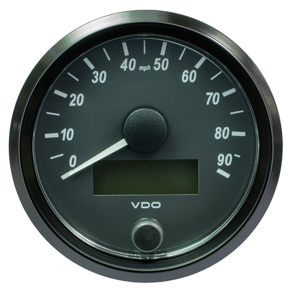 Compteur de vitesse VDO SingleViu 80 mm (3-1/8") - 90 MPH