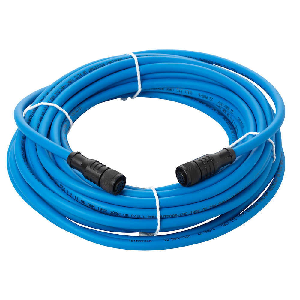 Veratron 10M Bus Cable for AcquaLink Gauges, gauge accessories, shown connected to Veratron instrumentation system