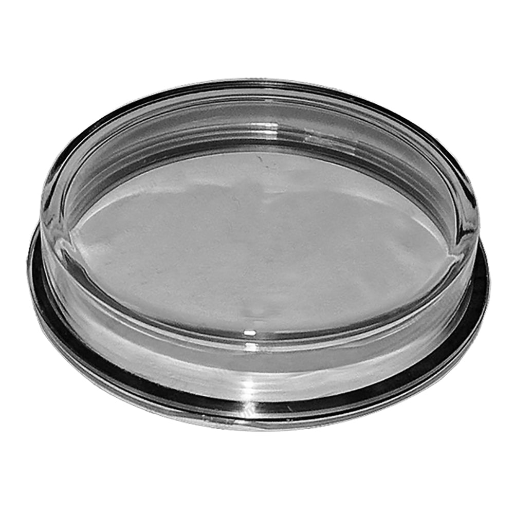 Veratron OceanLink Lens 52mm gauge accessory, round clear lens for enhancing vehicle gauge displays