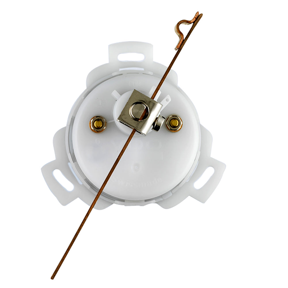 Veratron Rudder Angle Sensor for single station gauge, compact marine instrument with wiring connections.