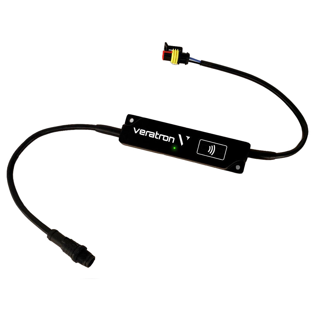 Veratron LinkUp analog to NMEA 2000 gateway gauge for marine navigation and data integration systems.