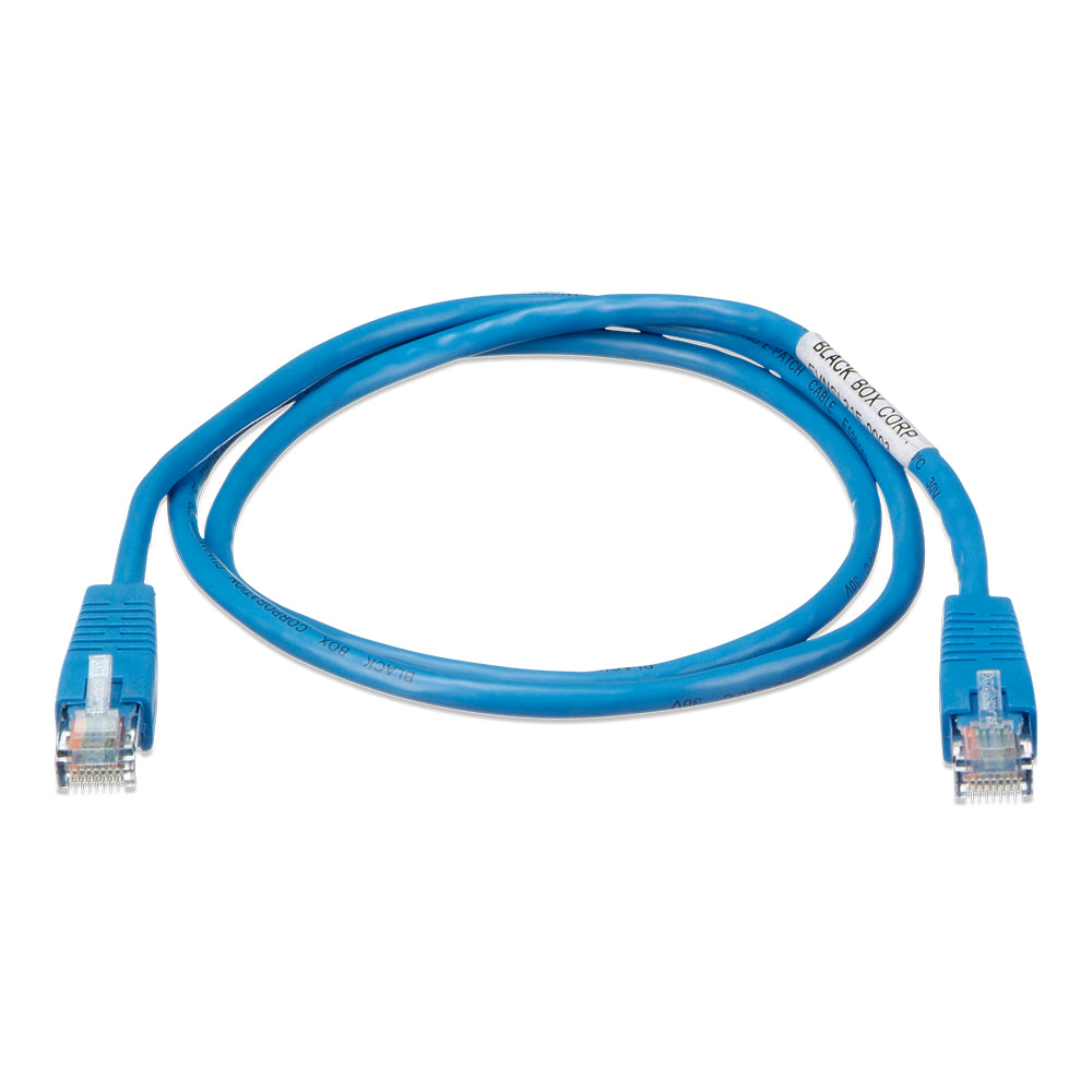 Victron Energy RJ45 UTP 3-meter Ethernet cable for reliable network connections and data transfer in electronic systems.