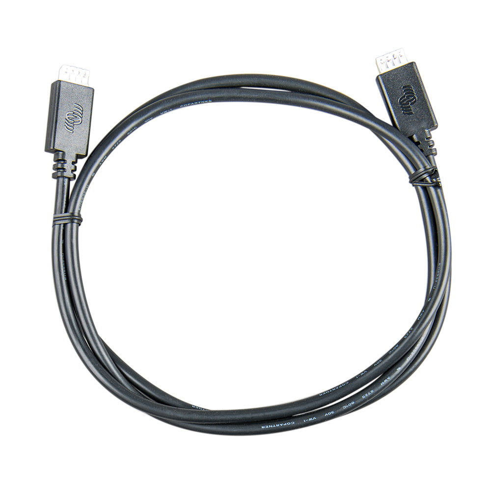 Victron Energy VE.Direct cable, 1.8 meters long, used as an accessory for connecting Victron solar and energy products.