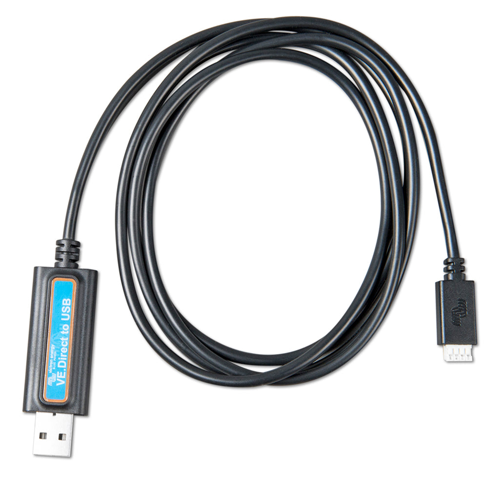 Victron Energy VE.Direct to USB interface accessory for connecting Victron devices to computers or chargers.
