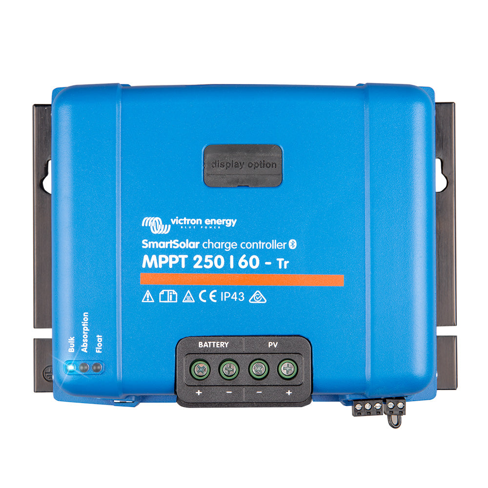 Victron Energy SmartSolar MPPT 250/60-TR solar charge controller for efficient battery charging and solar power management.