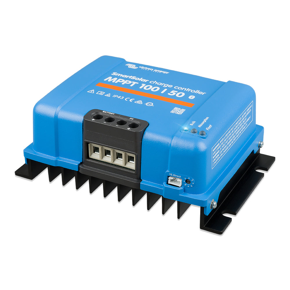 Victron SmartSolar MPPT Charge Controller 100V 50AMP for solar battery charging, UL approved, by Victron Energy