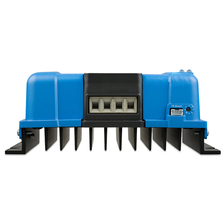 Victron SmartSolar MPPT Charge Controller 100V 50AMP for solar battery charging, UL-approved, by Victron Energy.