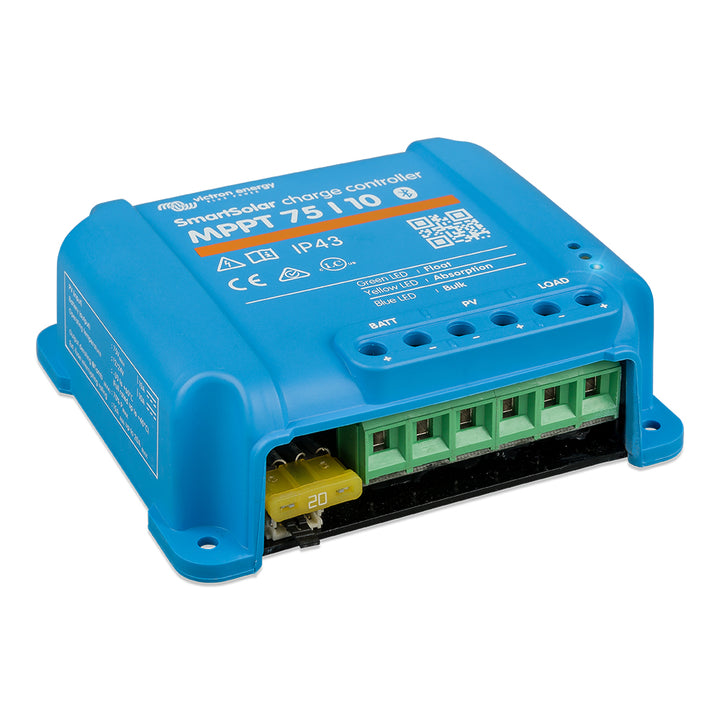 Victron SmartSolar MPPT Solar Charge Controller for batteries, 75V, 10A, energy-efficient solar power management by Victron Energy