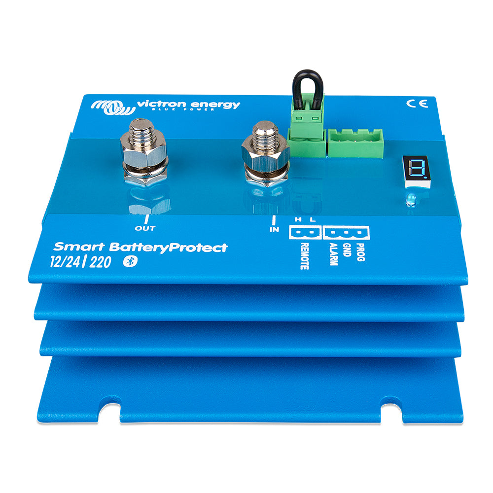 Victron Smart BatteryProtect 220AMP battery management device with Bluetooth, 6-35 VDC voltage range, for efficient battery protection