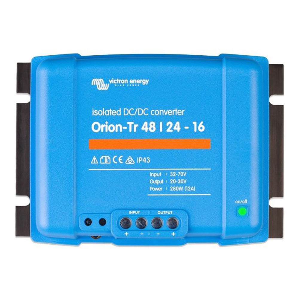 Convertisseur CC-CC Victron Orion-TR - 48 VCC à 24 VCC - 16 A isolé