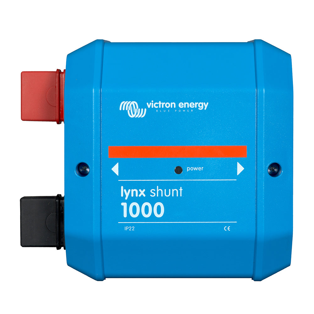 Victron Energy Lynx Shunt VE Can fuse block for electrical systems, with multiple fuse slots and compact design.