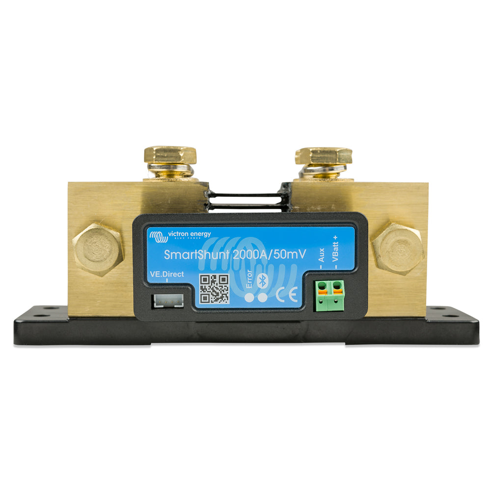 Shunt de batterie intelligent Bluetooth Victron SmartShunt 2000 A/50 MV