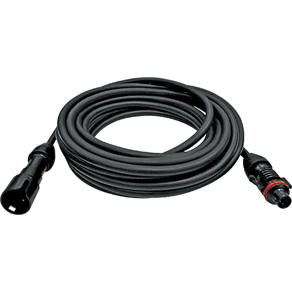 Voyager Camera Extension Cable 15 feet for cameras and monitors, black, with connectors visible on the cable.