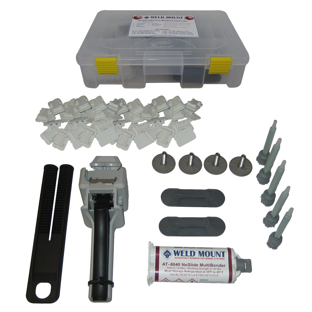 Kit de fixations adhésives à souder avec adhésif AT 8040