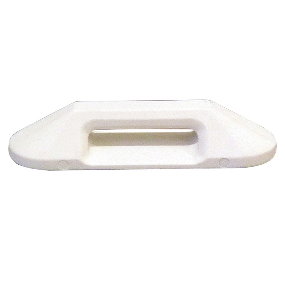 Six large white Weld Mount AT-113 footman&