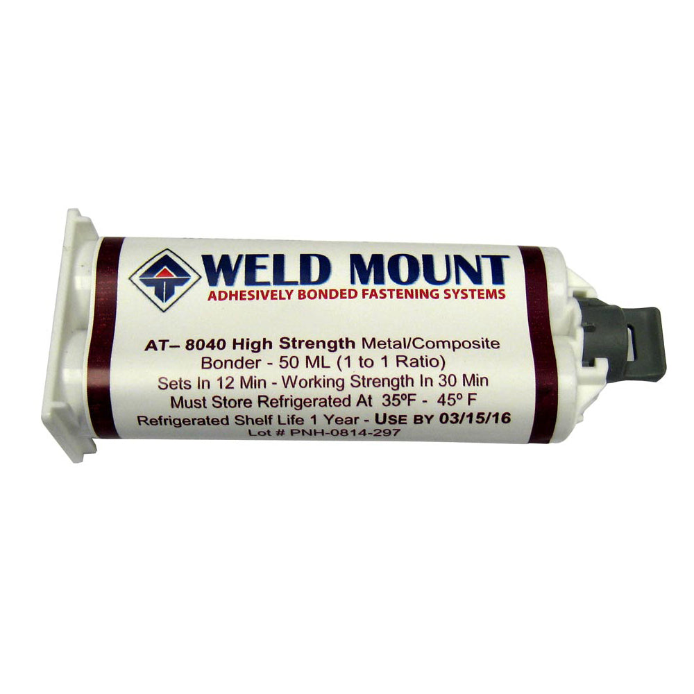 Weld Mount No Slide Metal and Composite Bonder tool in black and silver for secure bonding applications