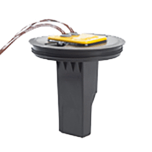 Whale Marine grey waste tank lid replacement with sensor, accessory for marine waste management system.