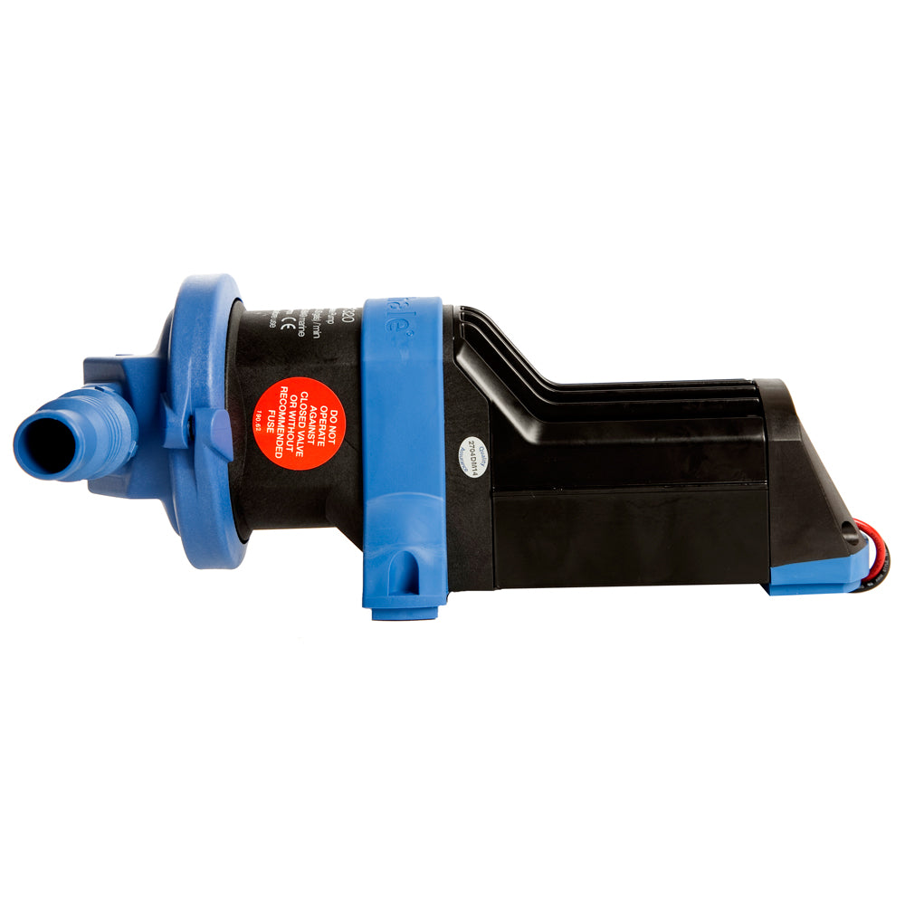 Whale Marine Gulper 320 high capacity 24V waste and bilge pump for marine bilge pumping applications.