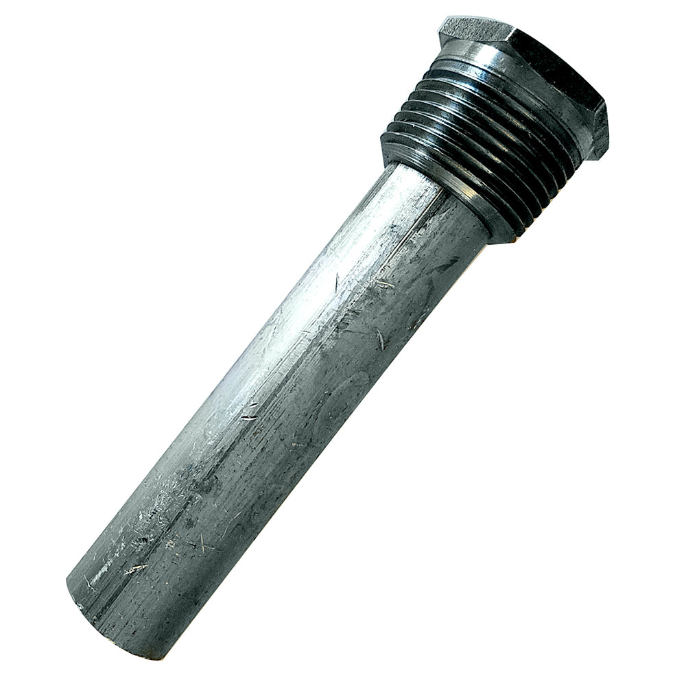 Whale Marine Seaward magnesium anode for hot water heaters, corrosion prevention for marine water systems.
