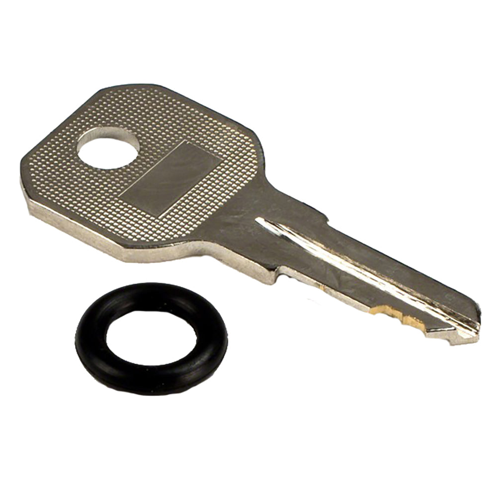 Whitecap T-Handle Latch Key Replacement accessory with white T-handle and latch key for secure attachment.