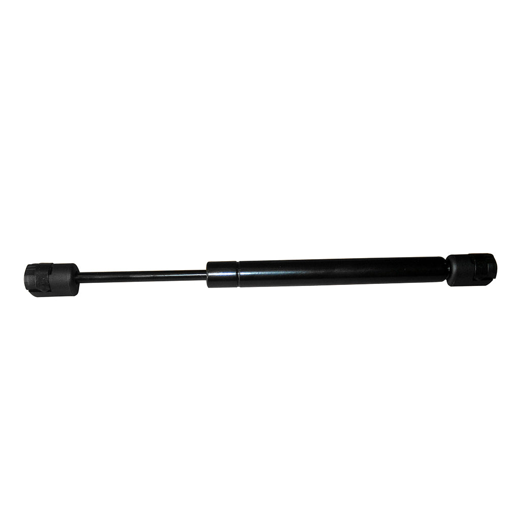 Whitecap 20-inch gas spring with 30lb force in black nitrate finish, used for adjustable support and lifting applications.