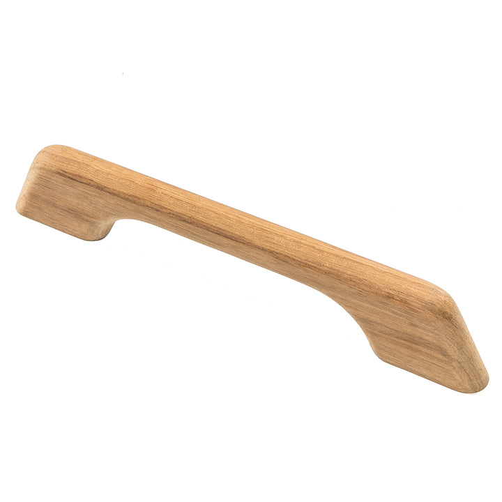 Whitecap teak grab handle with 1 loop, 13 inches long, designed as a sturdy handrail for marine or outdoor use.
