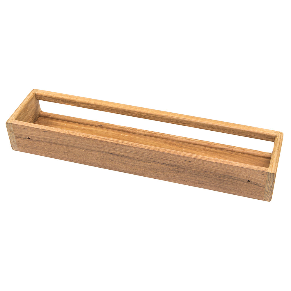 Whitecap teak stow rack made of durable teak wood, designed for efficient storage and organization.