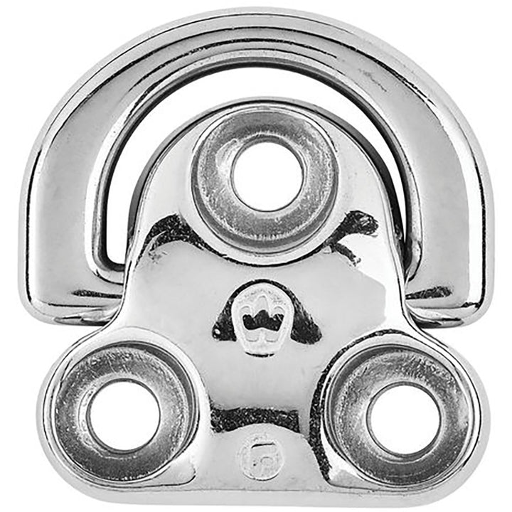 Wichard Marine folding pad eye with 5/16-inch diameter, stainless steel marine accessories for secure rigging and hardware.