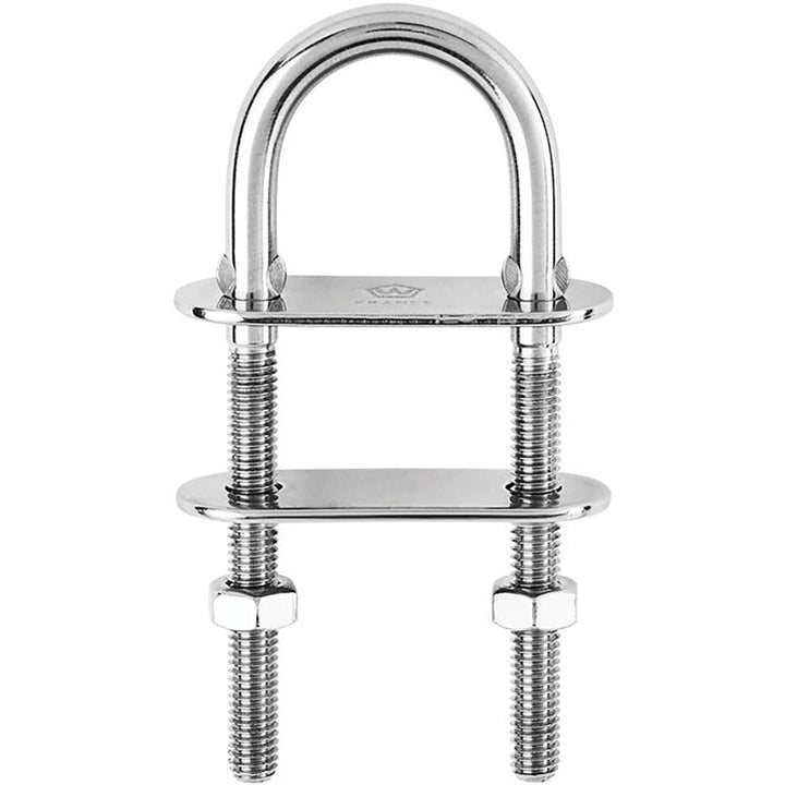 Wichard U-Bolt Pad Eye - 10 mm de diamètre - 25/64" - 90 mm de longueur - 3-35/64"