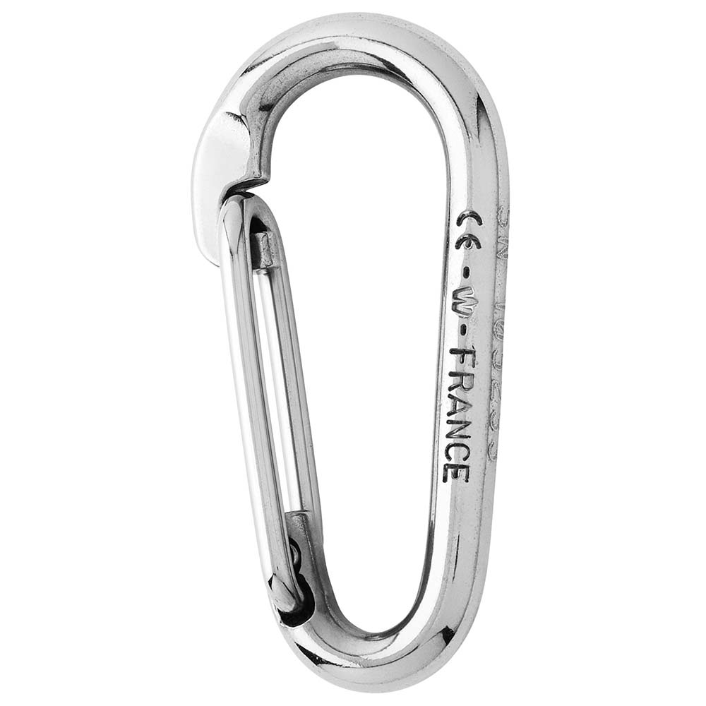 Wichard Marine symmetric carbin hook without eye, 120mm length, 15/32 inch, durable hardware for marine applications