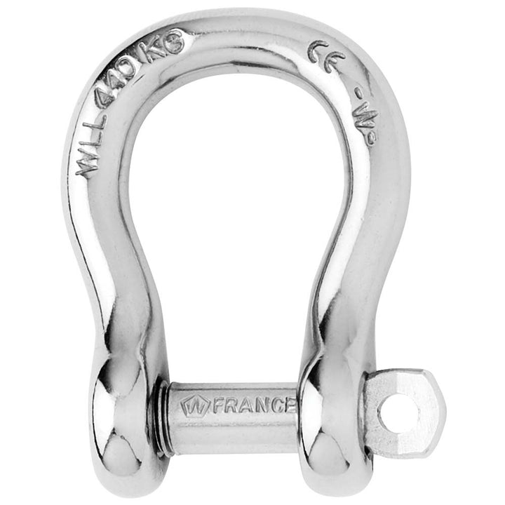 Manille lyre à axe imperdable Wichard - Diamètre 8 mm - 5/16"