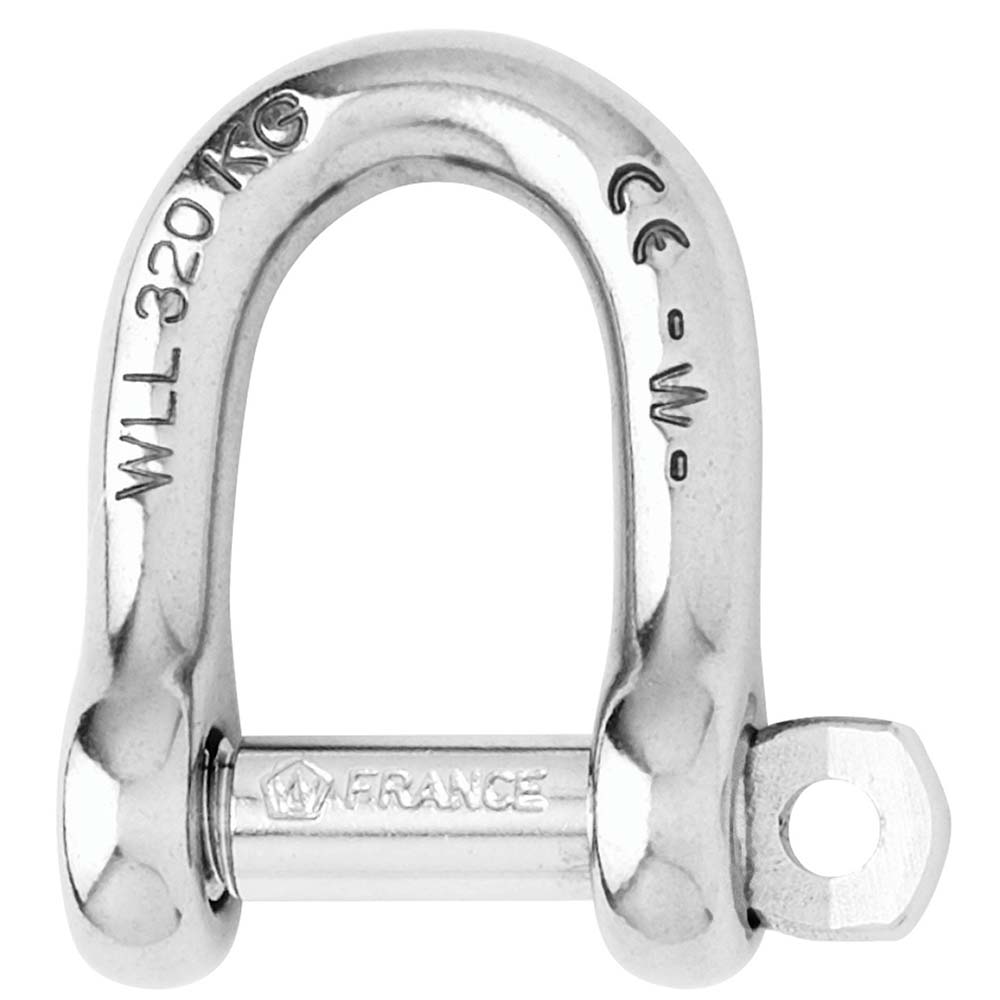 Manille autobloquante Wichard - Diamètre 6 mm - 1/4"