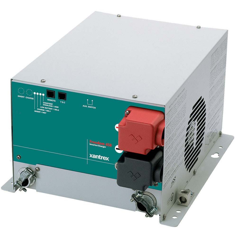 Xantrex Freedom 458 inverter/charger combo with 2000W power for reliable off-grid energy solutions.